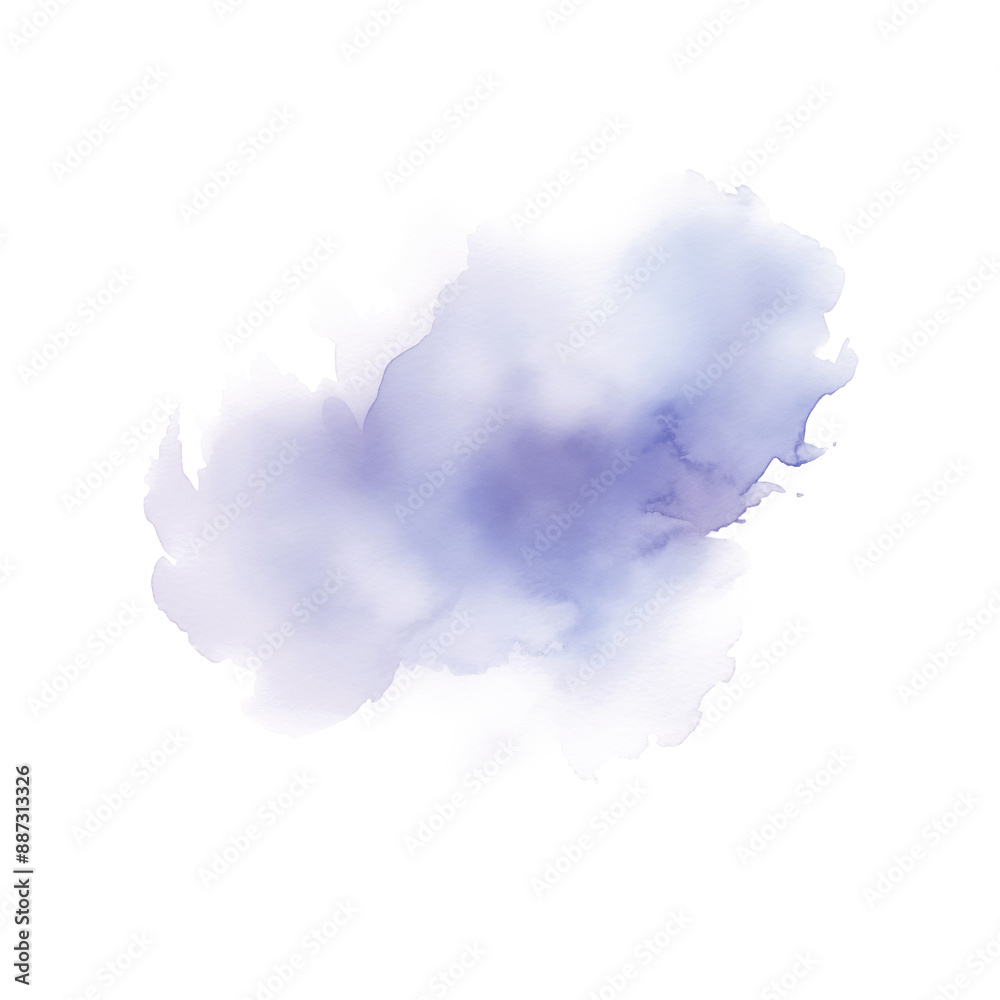 Indigo ink splash on transparent background Indigo ink splash on transparent background