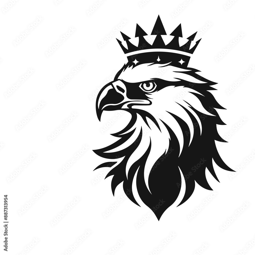 Obraz premium eagle head logo