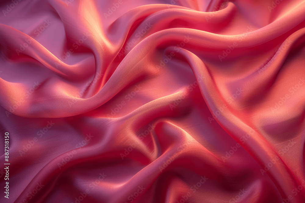 Obraz premium Dark red and pink background, maroon gradient. Soft, elegant, modern texture. Flat, low saturation and brightness. Suitable for fashion design, packaging, social media, posters, web graphics.