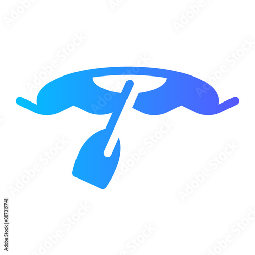 canoe Gradient icon