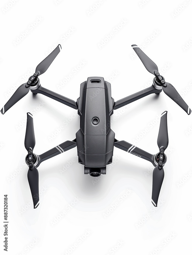 4Propeller Drone with FrontMounted Camera Unmanned Aerial Exploration 4Propeller Drone with FrontMounted Camera Unmanned Aerial Exploration