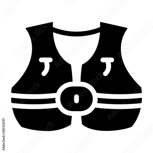 life jacket Solid icon