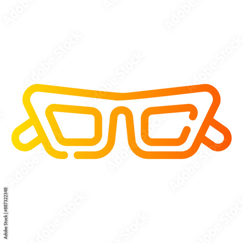 eyeglass Gradient icon