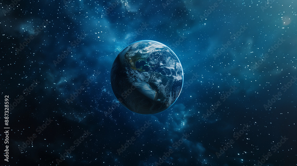 Fototapeta premium Earth day background concept with copy space
