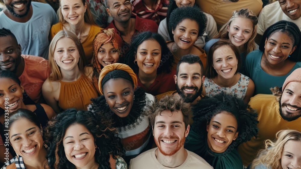 Diverse Group of Smiling People Diverse Group of Smiling People