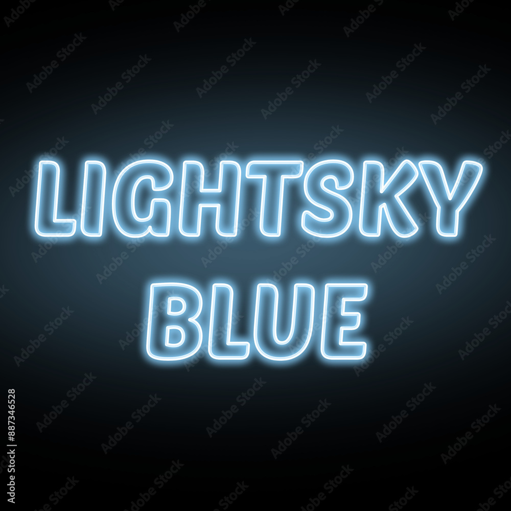 Neon light sky blue colour and text isolated on black background. Illustration text, Neon inscription with backlight in Bold style, Isolated glowing title for decoration. Neon light sky blue colour and text isolated on black background. Illustration text, Neon inscription with backlight in Bold style, Isolated glowing title for decoration.