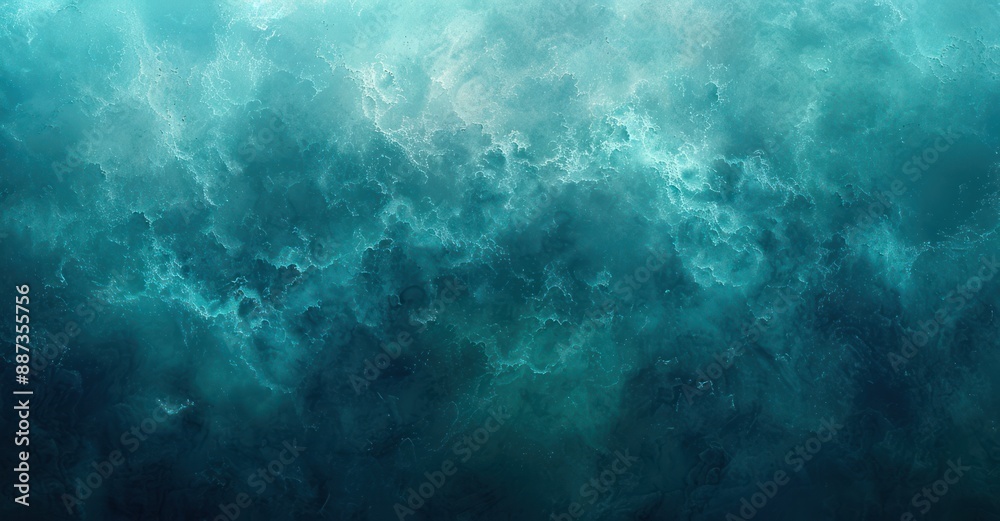 Abstract Teal and White Swirling Background Abstract Teal and White Swirling Background