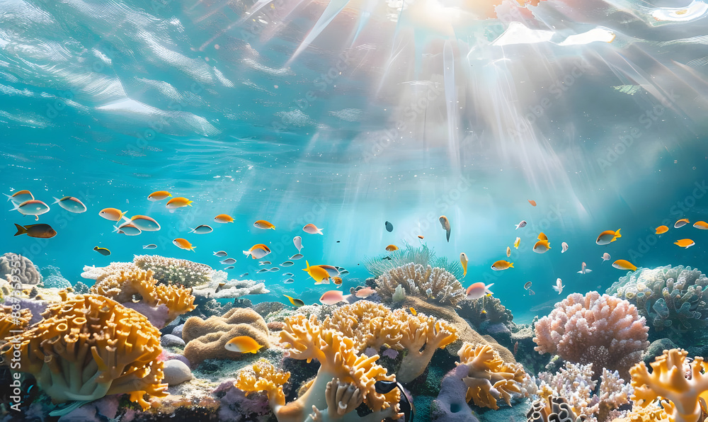 Naklejka premium Beautiful views and nature