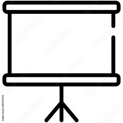 Projection Screen Icon