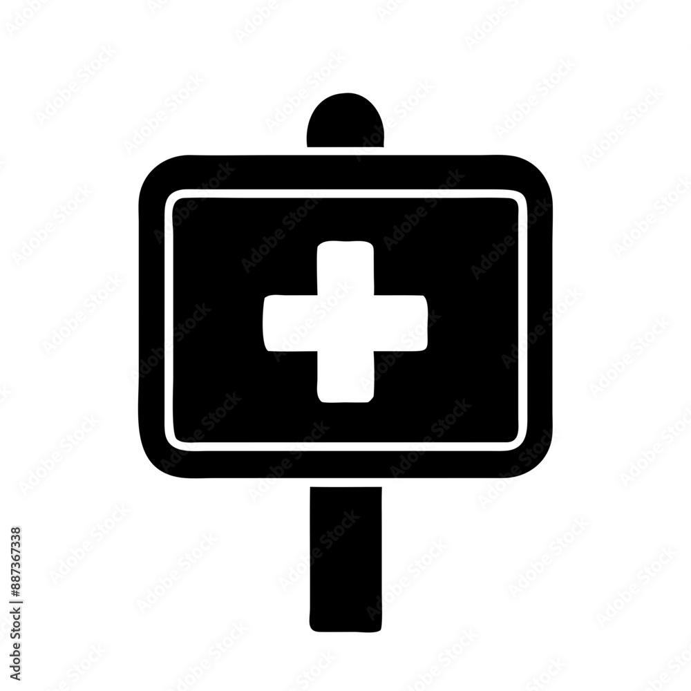 Fototapeta premium Health Care Icon
