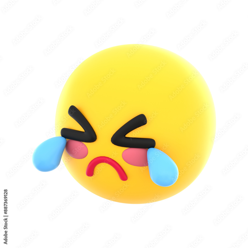 Cute Cry Emoticon Cute Cry Emoticon