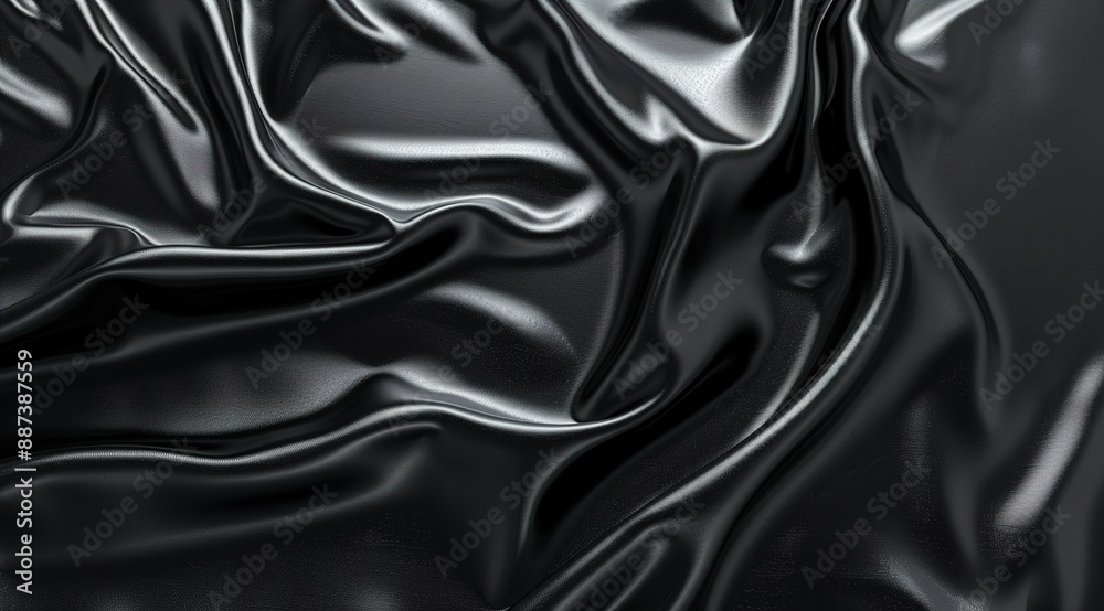 Fototapeta premium black silk background