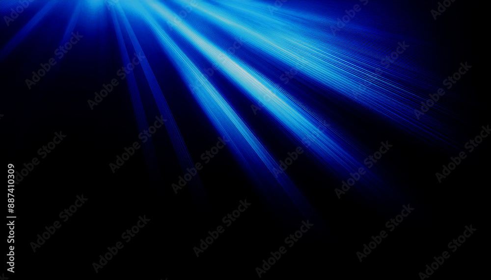 Obraz premium x-ray blue light with dark blue background