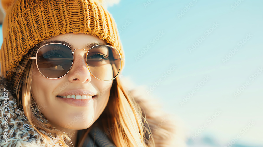 Cheerful young woman sitting on back seat of car while travelling. Young fun girl enjoying road trip. Traveling in car Cheerful young woman sitting on back seat of car while travelling. Young fun girl enjoying road trip. Traveling in car