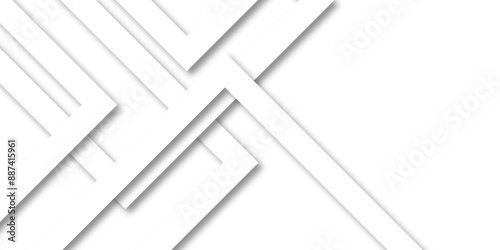Abstract background with lines White background with diamond and triangle shapes layered in modern abstract pattern design Space design concept Suit for business, corporate, institution presentation.	