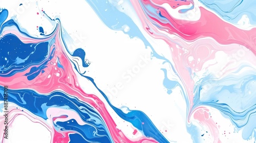 Abstract random color liquid marble background