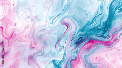 Abstract random color liquid marble background