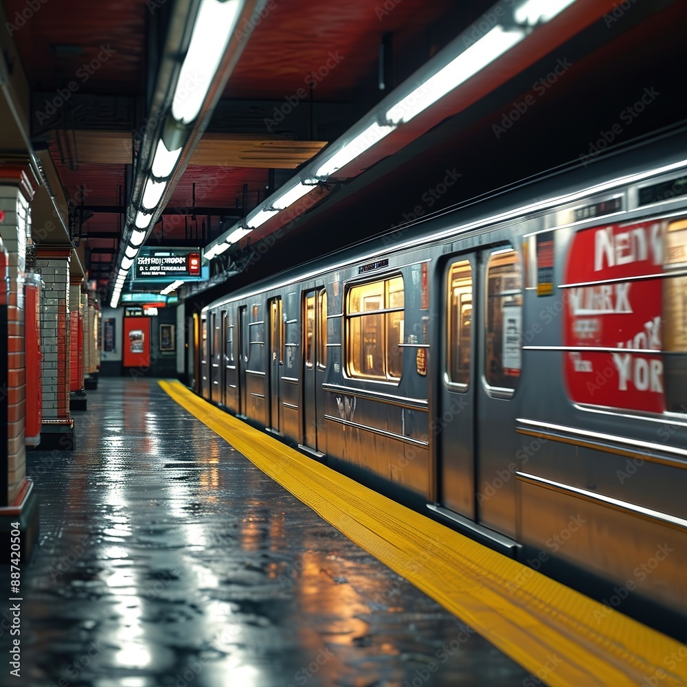 Obraz premium Subway