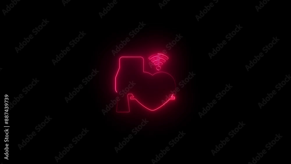 neon violet light heart shape revelation on dark background, love and romance sign 4k footage invitation
neon violet light heart shape revelation on dark background, love and romance sign 4k footage invitation