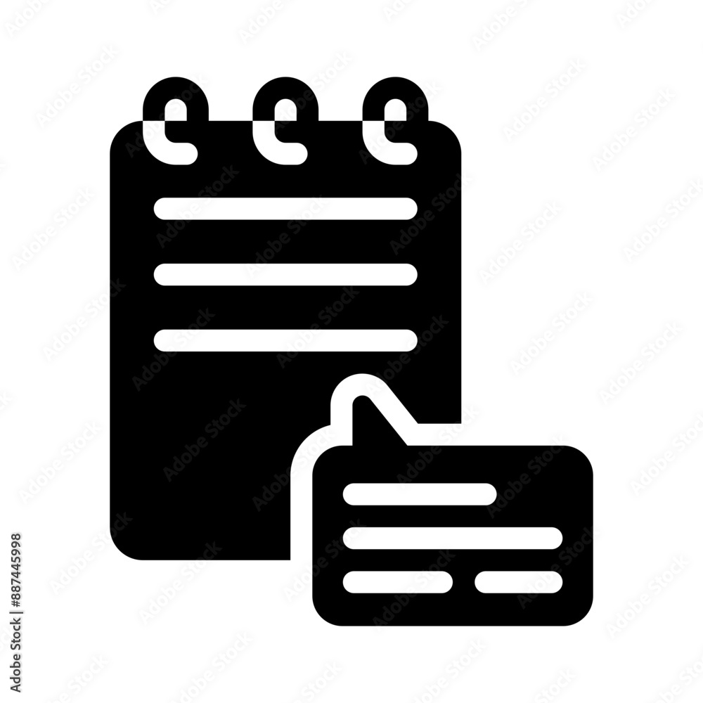 speech bubble glyph icon speech bubble glyph icon