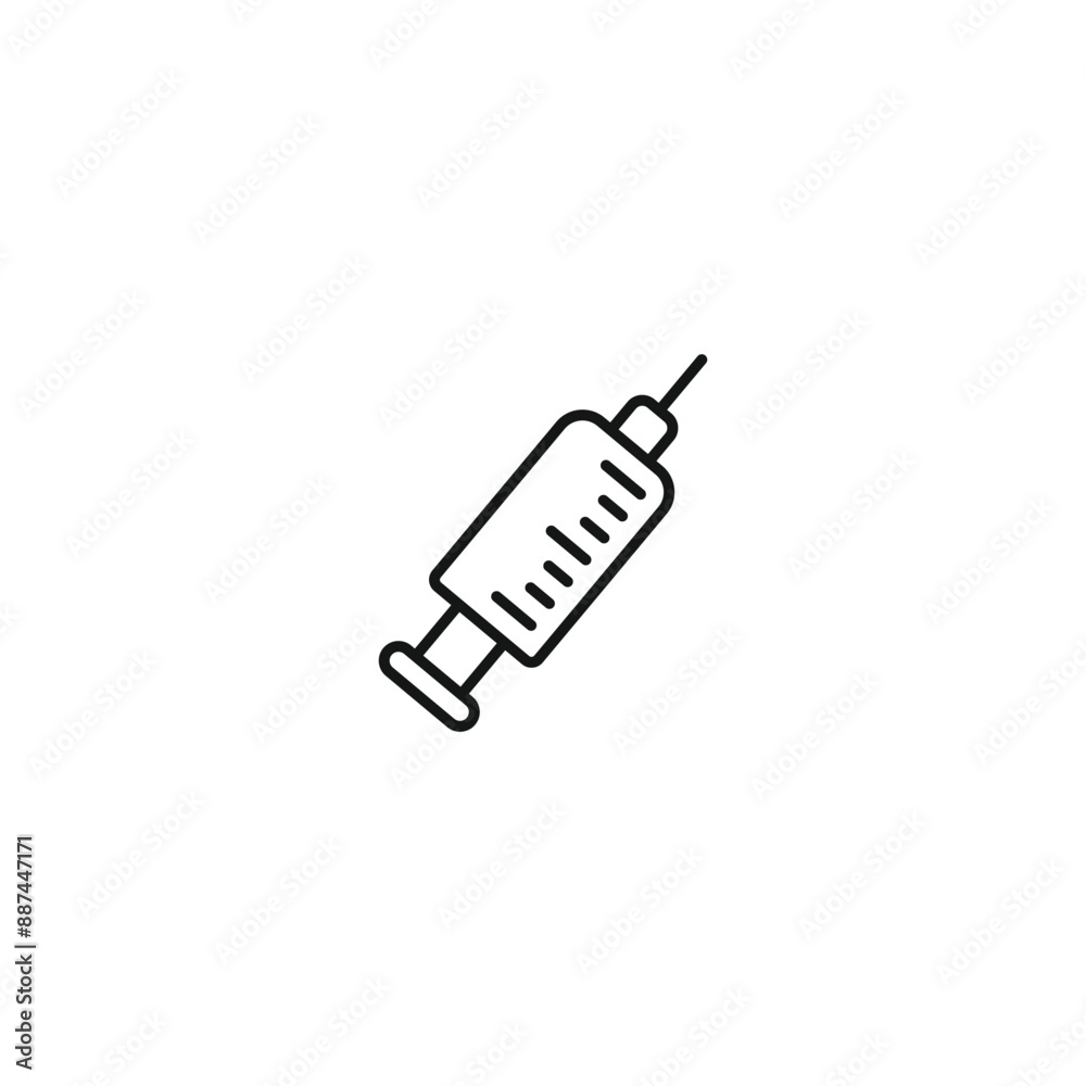 Injection icon vector. EPS 10 editable vector Injection icon vector. EPS 10 editable vector