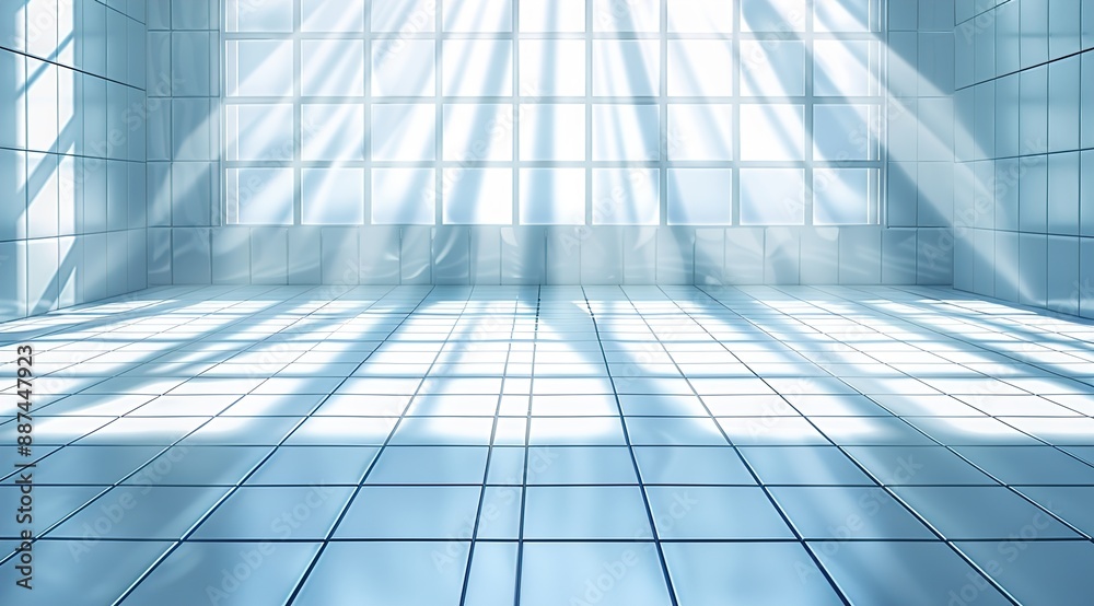 glass wall of modern building glass wall of modern building