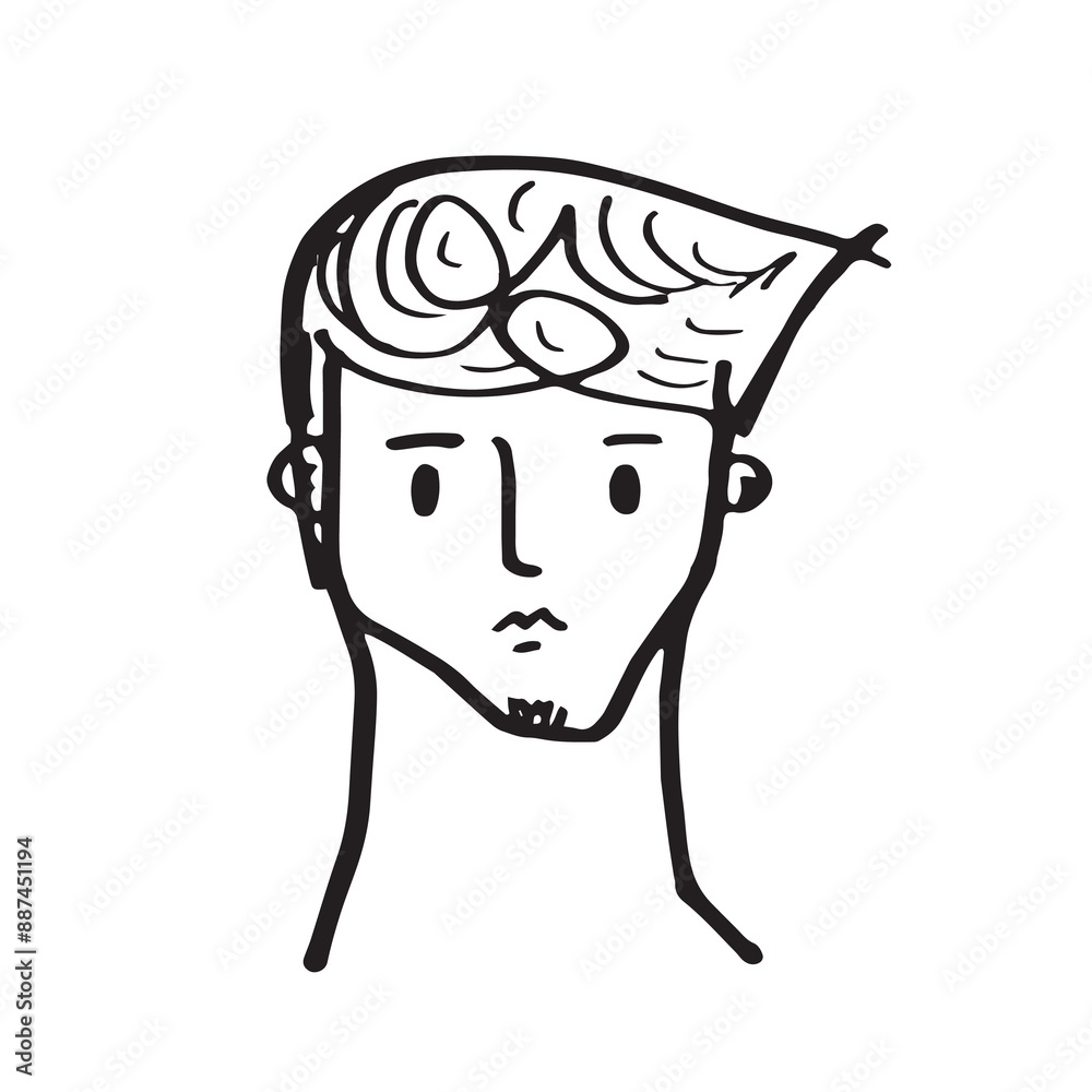 Abstract continuous one line drawing, woman and man face. Modern style portrait. Vector illustration,Fashion One line drawing women faces Abstract continuous one line drawing, woman and man face. Modern style portrait. Vector illustration,Fashion One line drawing women faces