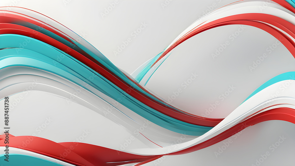 abstract white teal red wave having space for text ,banner poster web header backdrop design ,wallpaper abstract white teal red wave having space for text ,banner poster web header backdrop design ,wallpaper