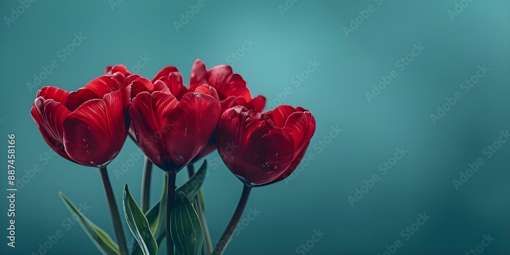 Obraz premium Blooming heartshaped flowers isolated background symbolizing organ donation and volunteerism. Concept Symbolism, Organ Donation, Volunteerism, Heart-shaped Flowers, Isolated Background