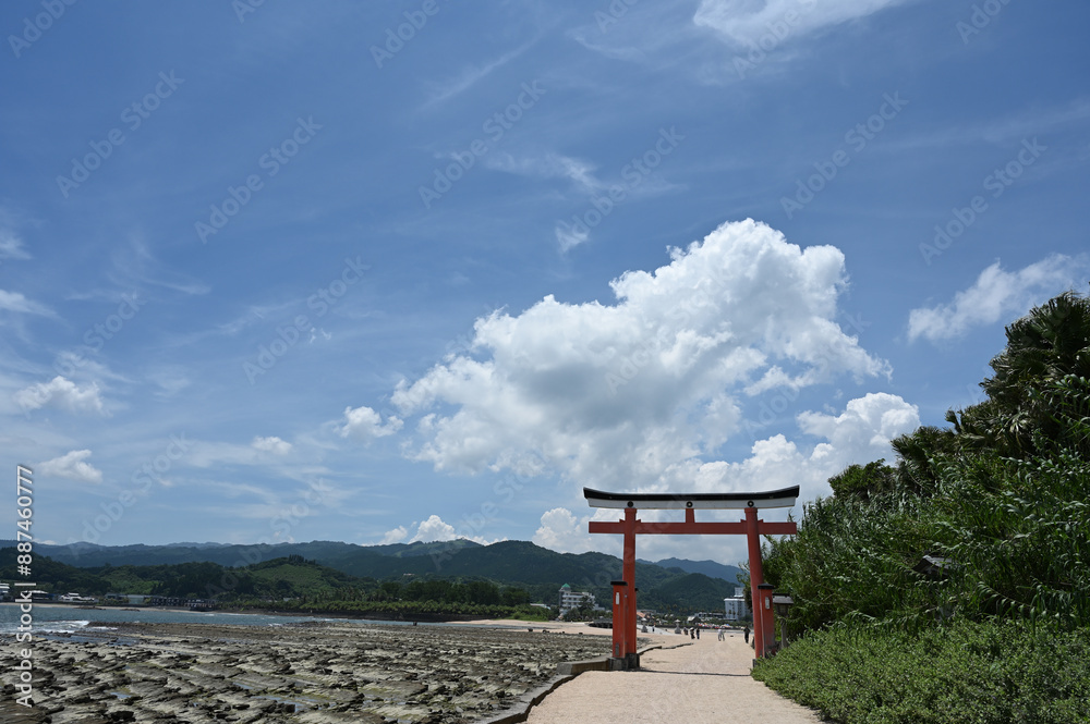 夏の青島の風景 夏の青島の風景