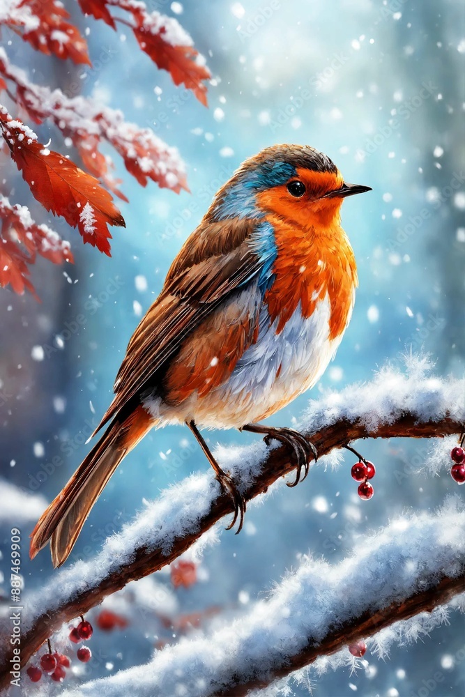 robin on branch robin on branch
