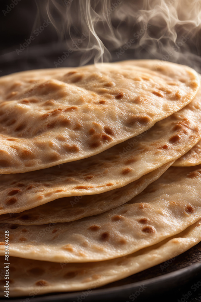 Paratha, Parantha, Flatbread, generated by artificial intelligence
