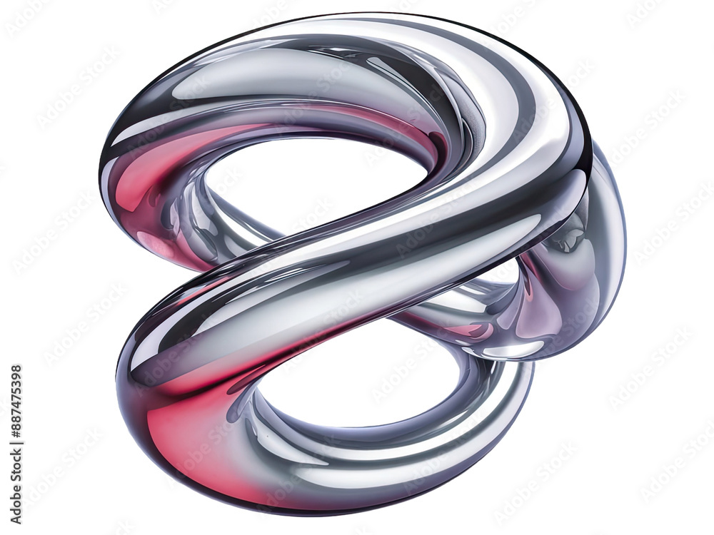 Isolated PNG 3d Abstract Shape, GENERATIVE AI Isolated PNG 3d Abstract Shape, GENERATIVE AI