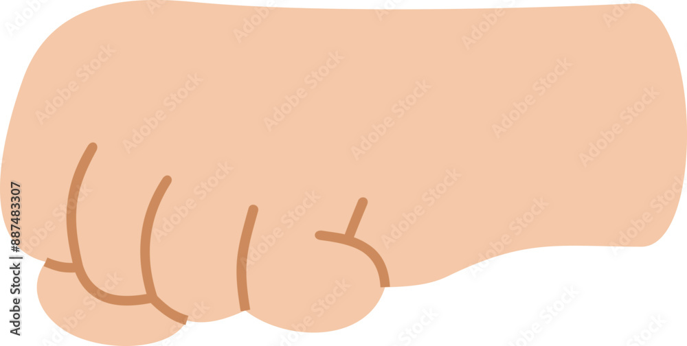 Obraz premium Cartoon Hand Gesture