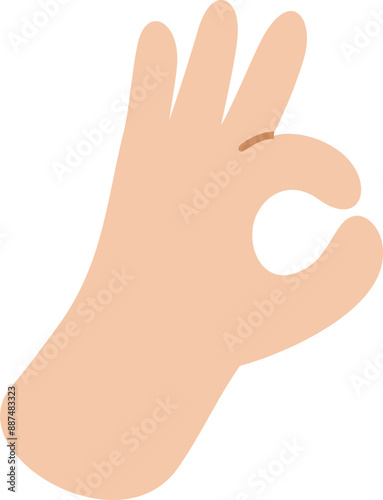 Cartoon Hand Gesture