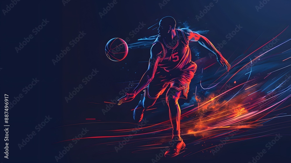 Basketball vector illustration