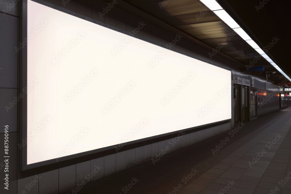 Digital Media Blank billboard , signboard for product advertisement, light box Digital Media Blank billboard , signboard for product advertisement, light box