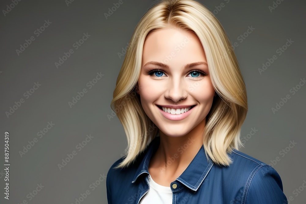 A beautiful young blonde woman model with a perfect smile headshot, california girl, portrait, beauty, face, hair, eyes, lips, skin, fashion, glamour, photogenic, radiant, cheerful, happy, elegant A beautiful young blonde woman model with a perfect smile headshot, california girl, portrait, beauty, face, hair, eyes, lips, skin, fashion, glamour, photogenic, radiant, cheerful, happy, elegant