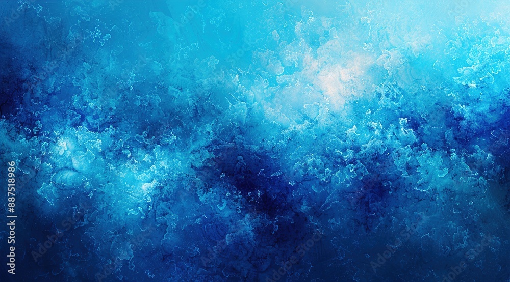 Obraz premium blue water background