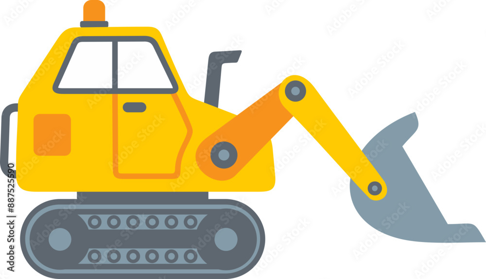 Naklejka premium Construction Objects And Equipments