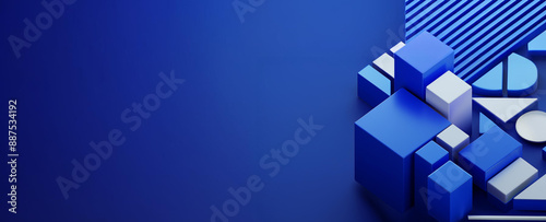 abstract background with squares