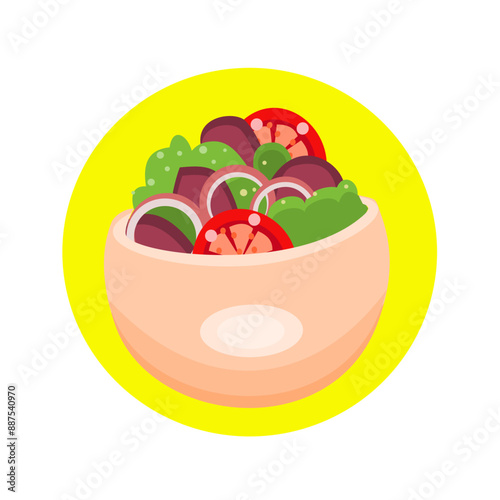 salad dressing in bowl