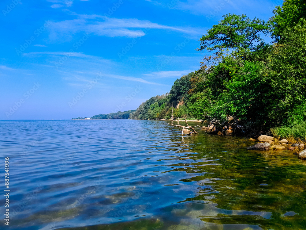 Coastal area of Pucka Bay near Oslonino Coastal area of Pucka Bay near Oslonino