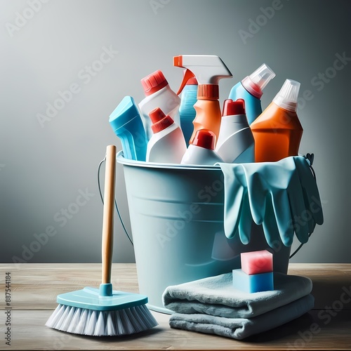House cleaning products and equipment