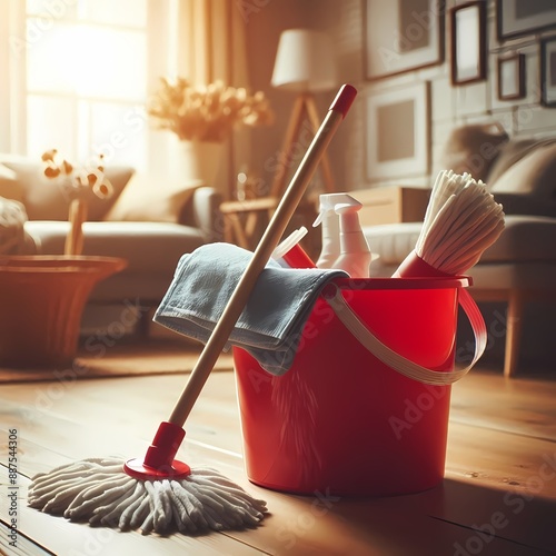House cleaning products and equipment