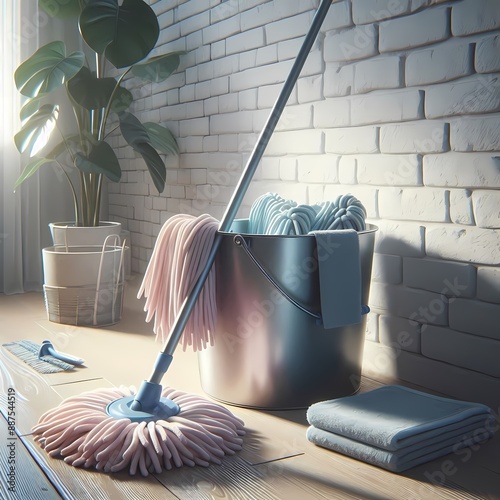 House cleaning products and equipment