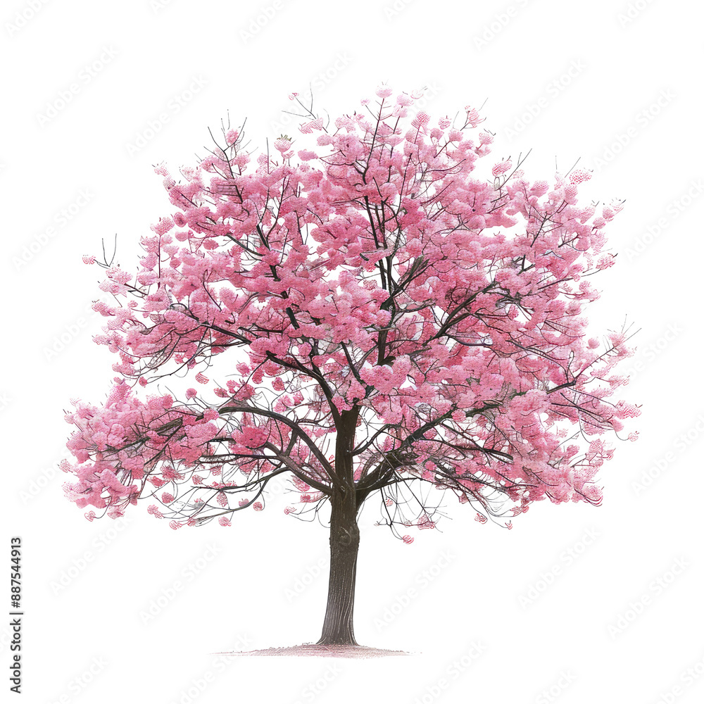 Fototapeta premium Plant And Tree, Generative AI