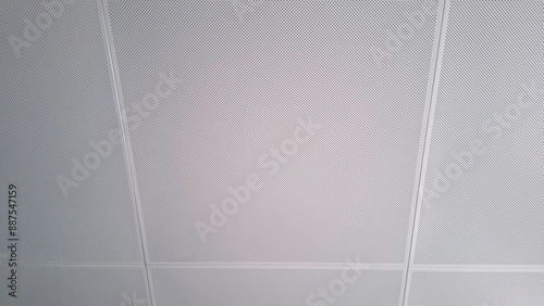 White Perforated Ceiling Tiles