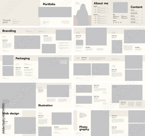 Landscape Personal Portfolio Brochure