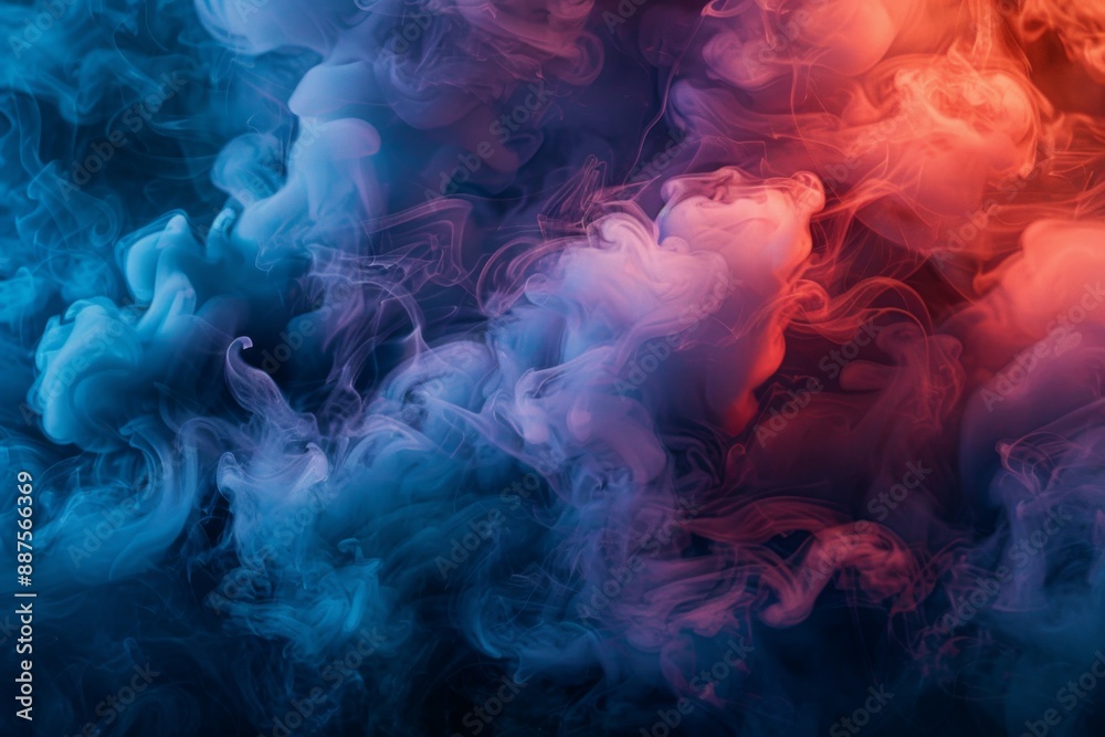 Fototapeta premium Colorful Smoke Abstract